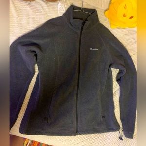 Columbia grey fleece XL